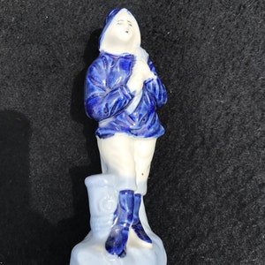 Estatuilla de marinero holandés de cerámica antigua. | Etsy