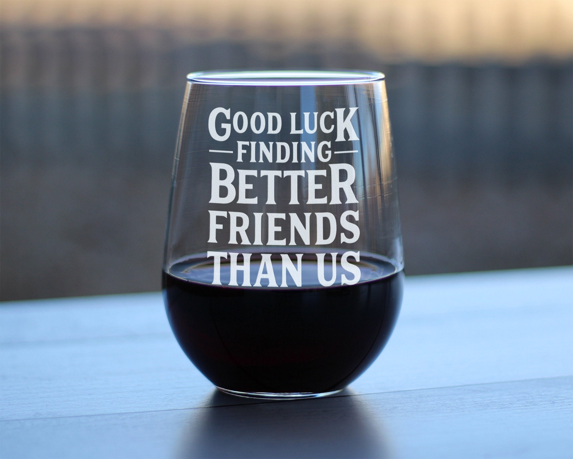 Good Luck Finding Better Friends Than Us - Insulated Coffee Tumbler Cu -  bevvee