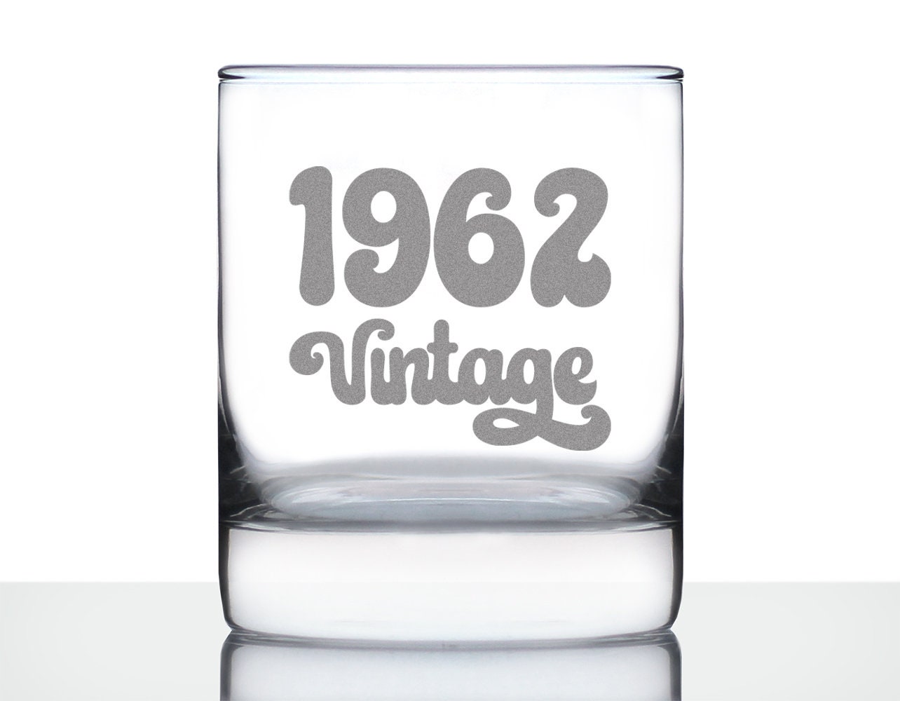 Happy 60th Birthday - Whiskey Rocks Glass Gifts for Men & Women Turnin -  bevvee