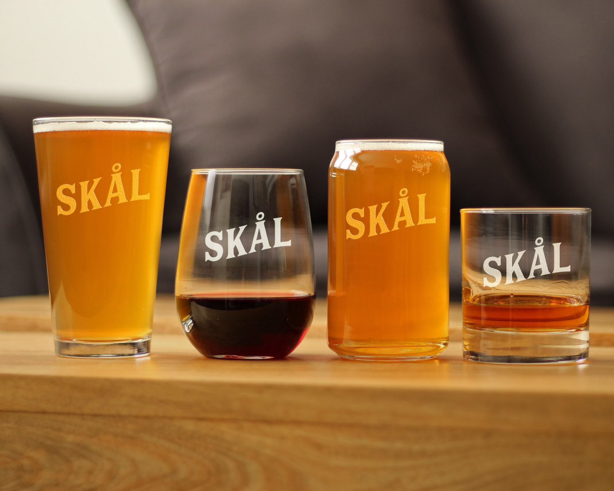 Skal Norwegian and Danish Cheers Cute Funny Beer Can Pint Etsy