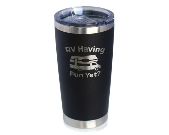 Insulated Coffee Tumbler Cup With Sliding Lid 20 Oz RV 