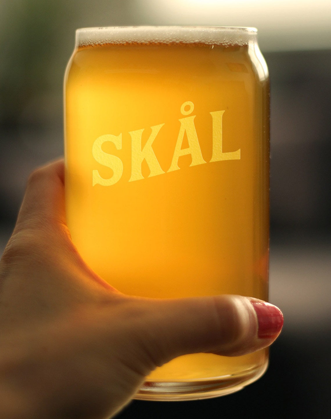 Skal Norwegian and Danish Cheers Cute Funny Beer Can Pint Etsy