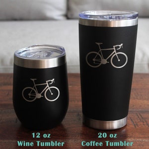Bicycle Beer Can Pint Glass Unique Biking Themed Decor and Gifts for Bikers 16 oz Glasses image 7