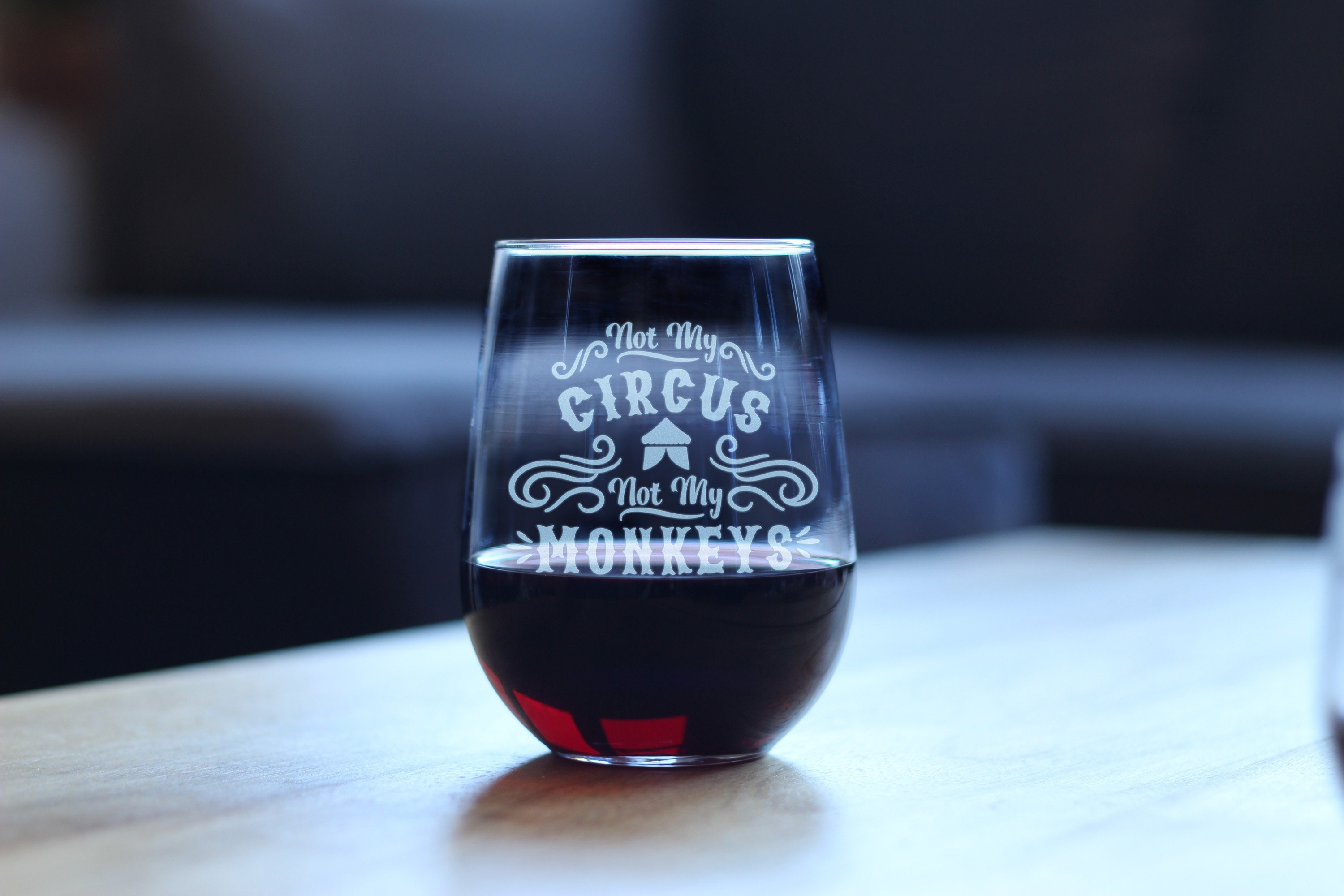 Circus wine label