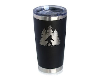Bigfoot Thermosbecher: Edelstahl-Kaffeebecher mit Deckel