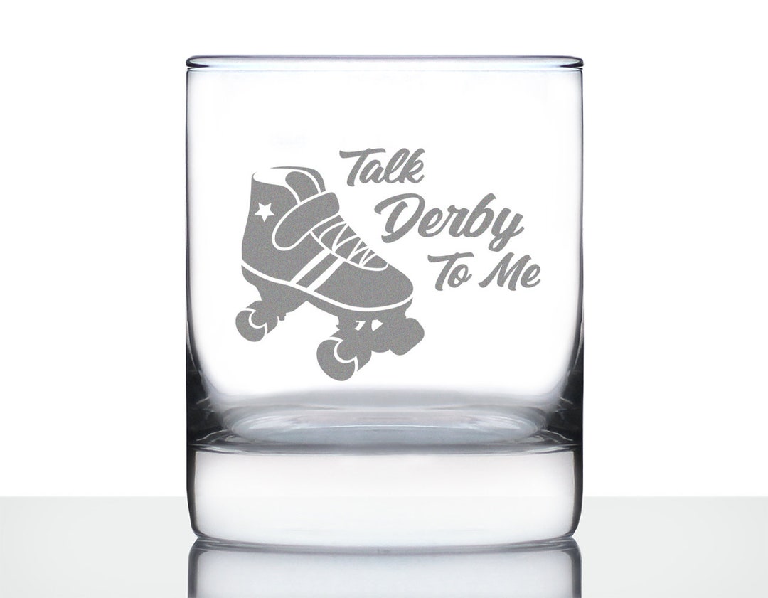 Buy Talk Derby to Me 10 Oz Rocks Glass or Old Fashioned Glass