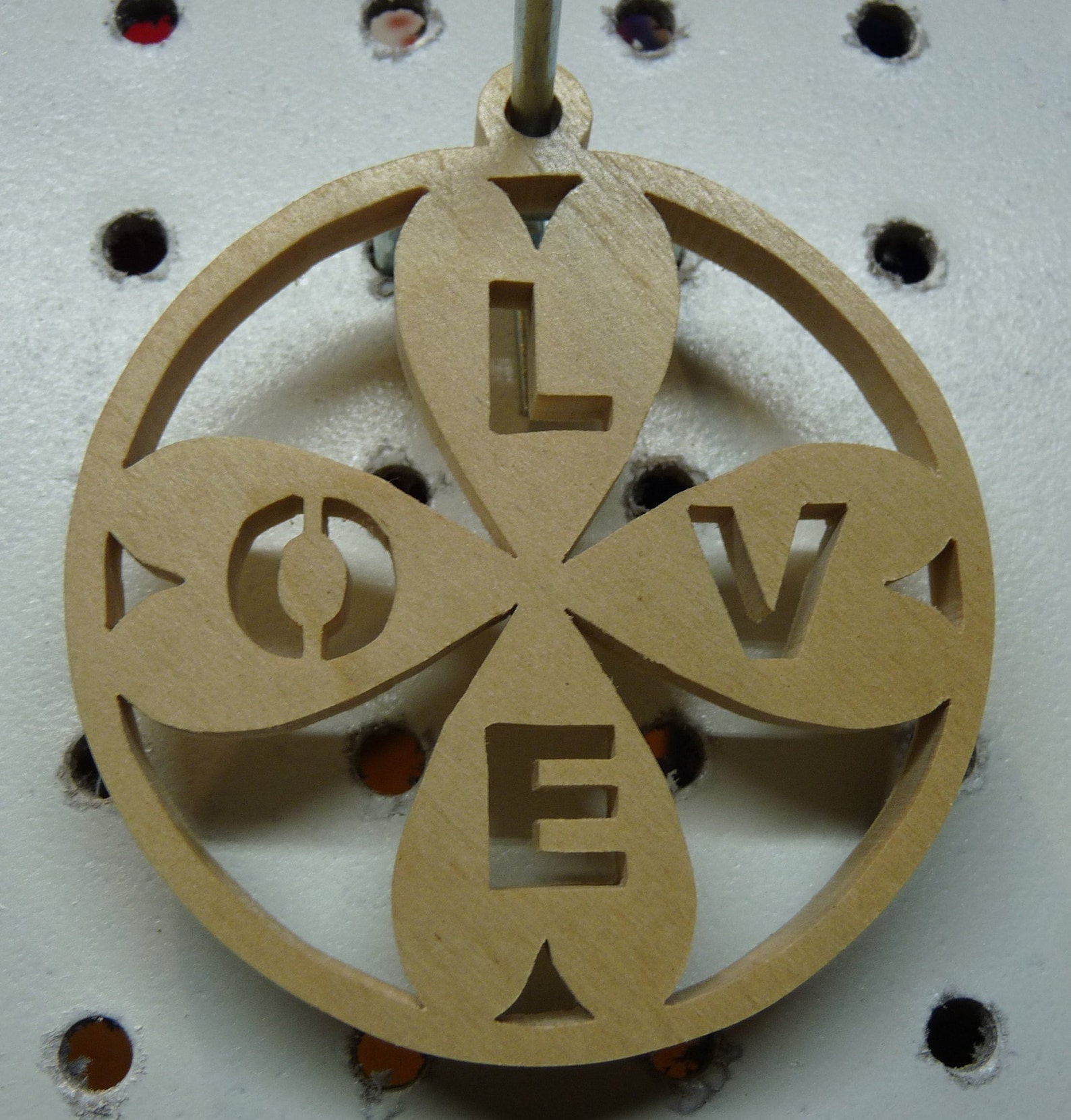 Christmas Ornament Hearts With Love Etsy UK