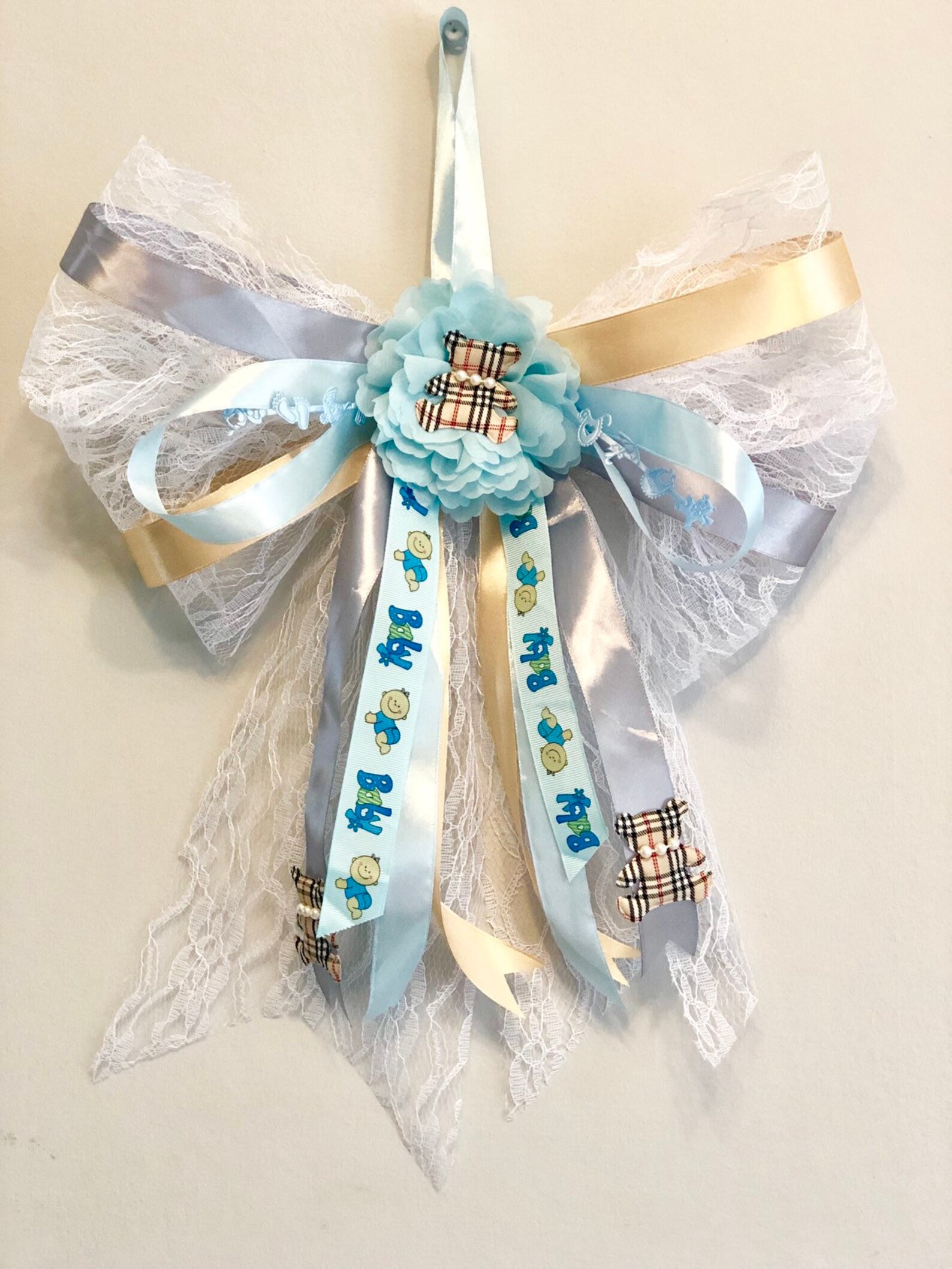 Baby Boy Door DecorNursery DecorationBaby Door DecorBaby Etsy