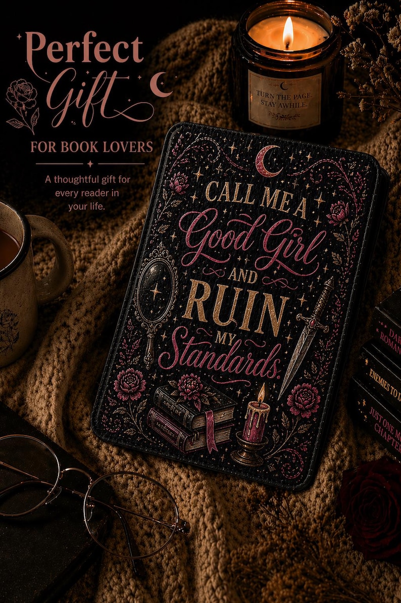 Dark Romance Kindle Case, Morally Grey Smut Reader Booktok Cover image 9