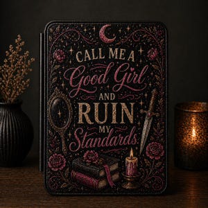 Dark Romance Kindle Case, Morally Grey Smut Reader Booktok Cover image 3