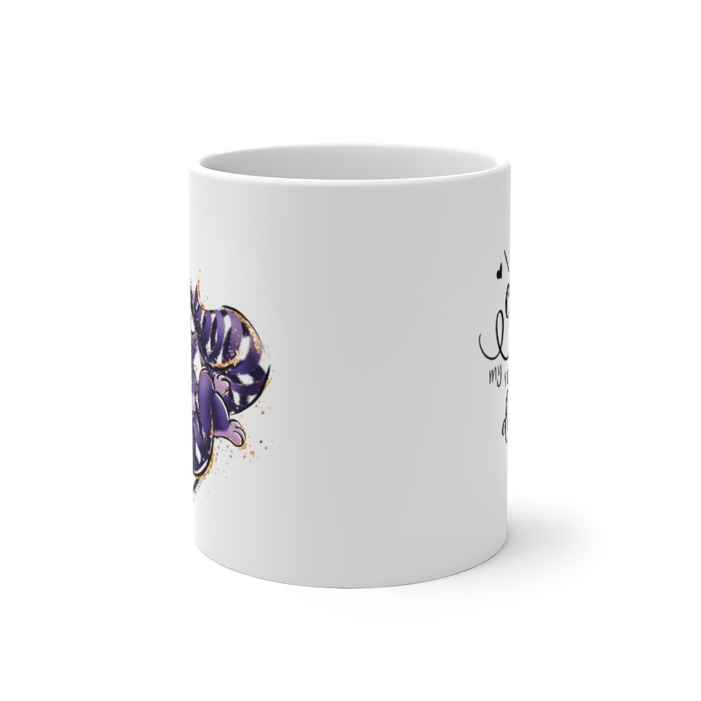 Dark Cheshire Cat Color Changing Mug, Alice in Wonderland Etsy