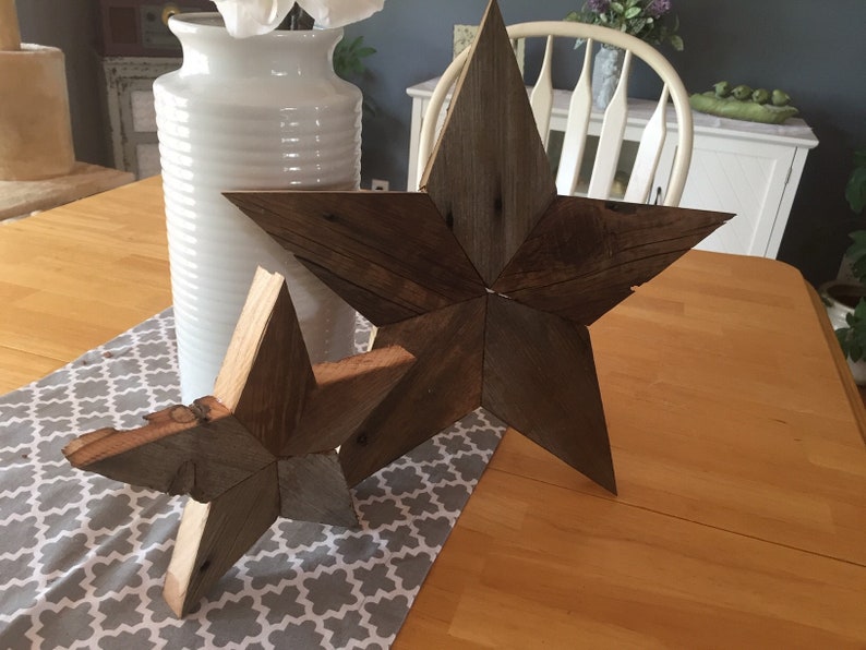 Barn Wood Stars Etsy