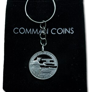 2021 Washington Crossing The Delaware Cut Coin Keychain State Quarter American State Park Collection Custom Jewelry Art