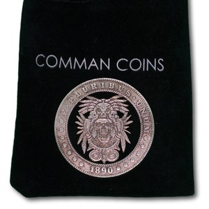 Hobo Coin Cut Coin Ancient Mayan God of Death Skull Goth American Custom US Art Dollar