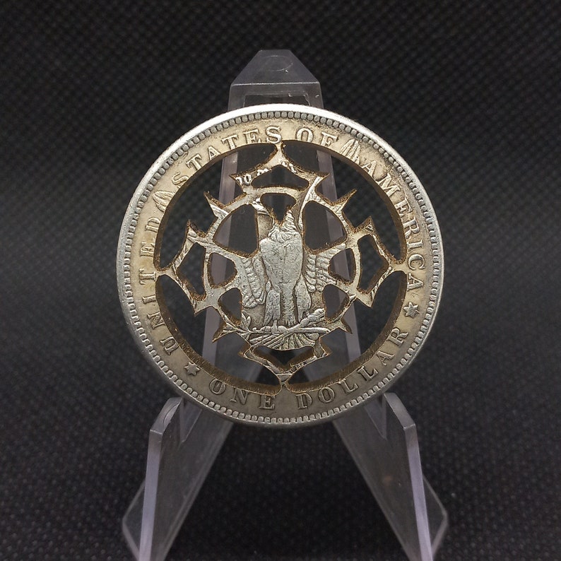 Hobo Cut Coin Skull Punisher Symbol Vigilante Hero Goth US - Etsy
