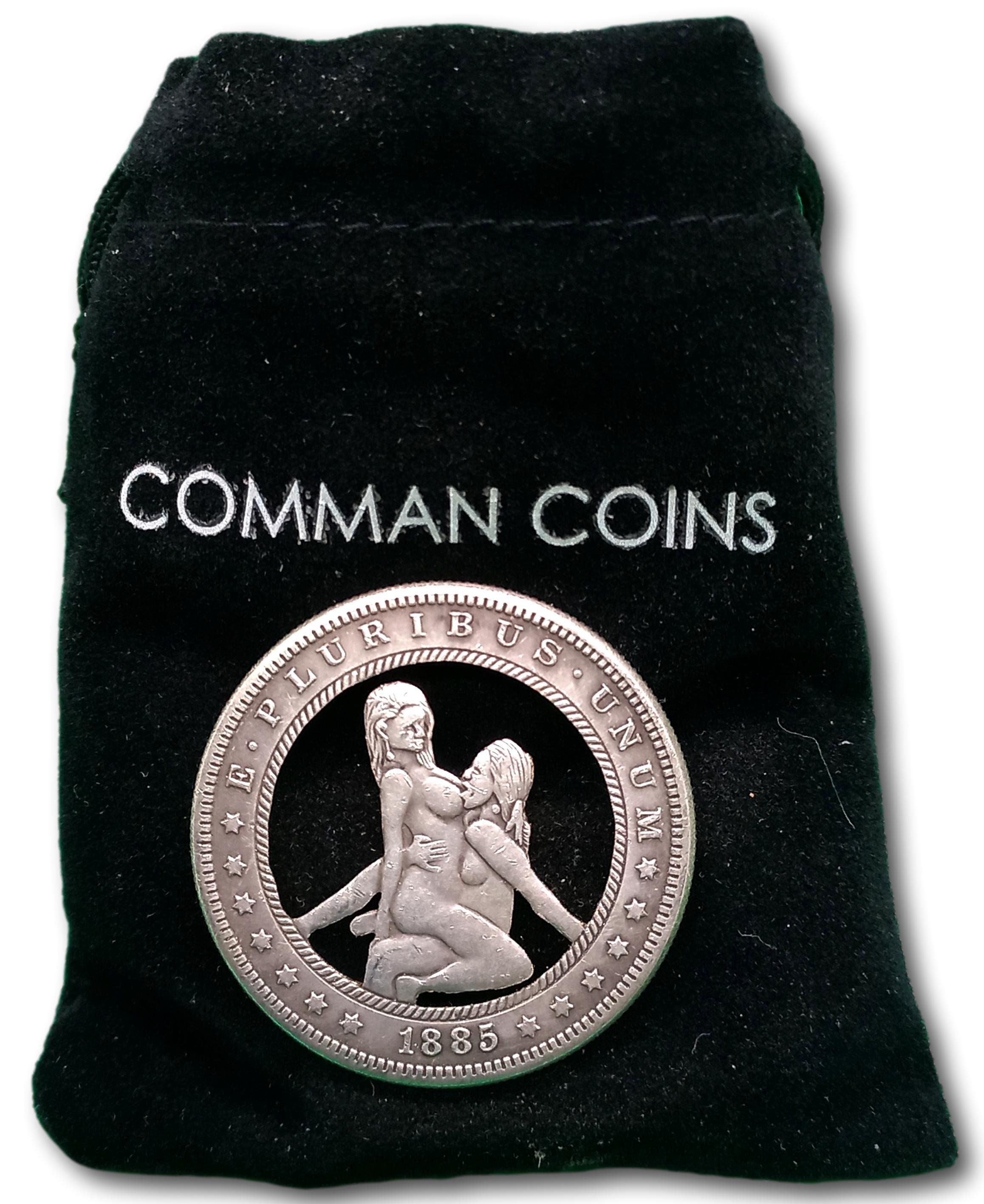 Hobo Cut Coin Lesbian LGBT Gay 2 Woman Kama Sutra Couple Love Cosplay  Fantasy American Art Dollar Commemorative Jewelry - Etsy