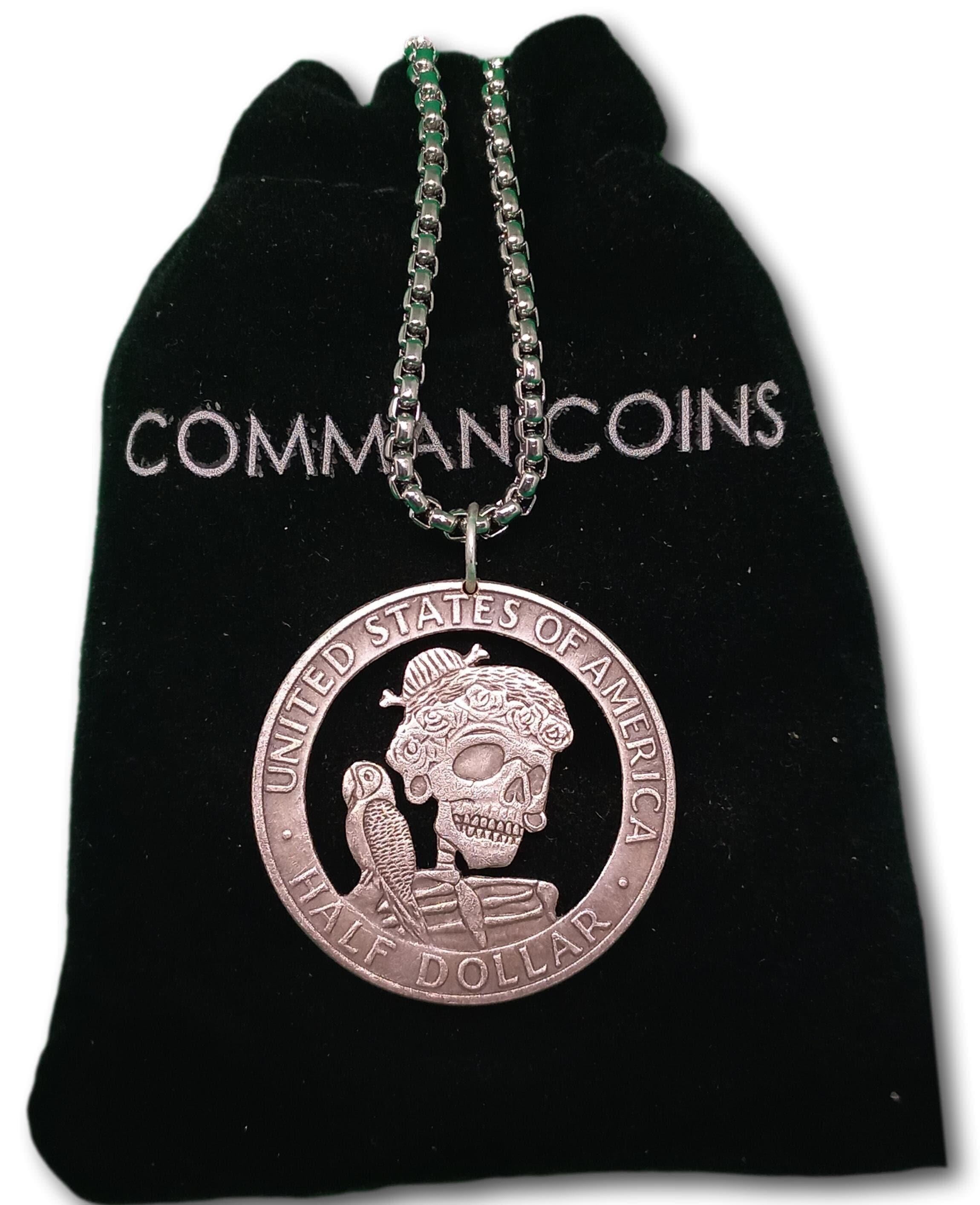 Kennedy Half Dollar Necklace - Etsy