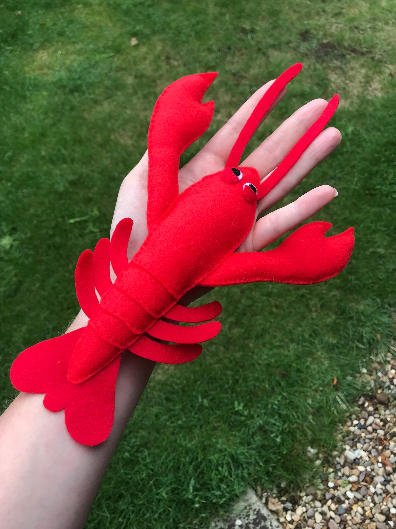 Handmade Felt Lobster Quirky Gift Plushie Decoration. Etsy