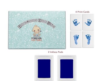 baby footprint paint kit