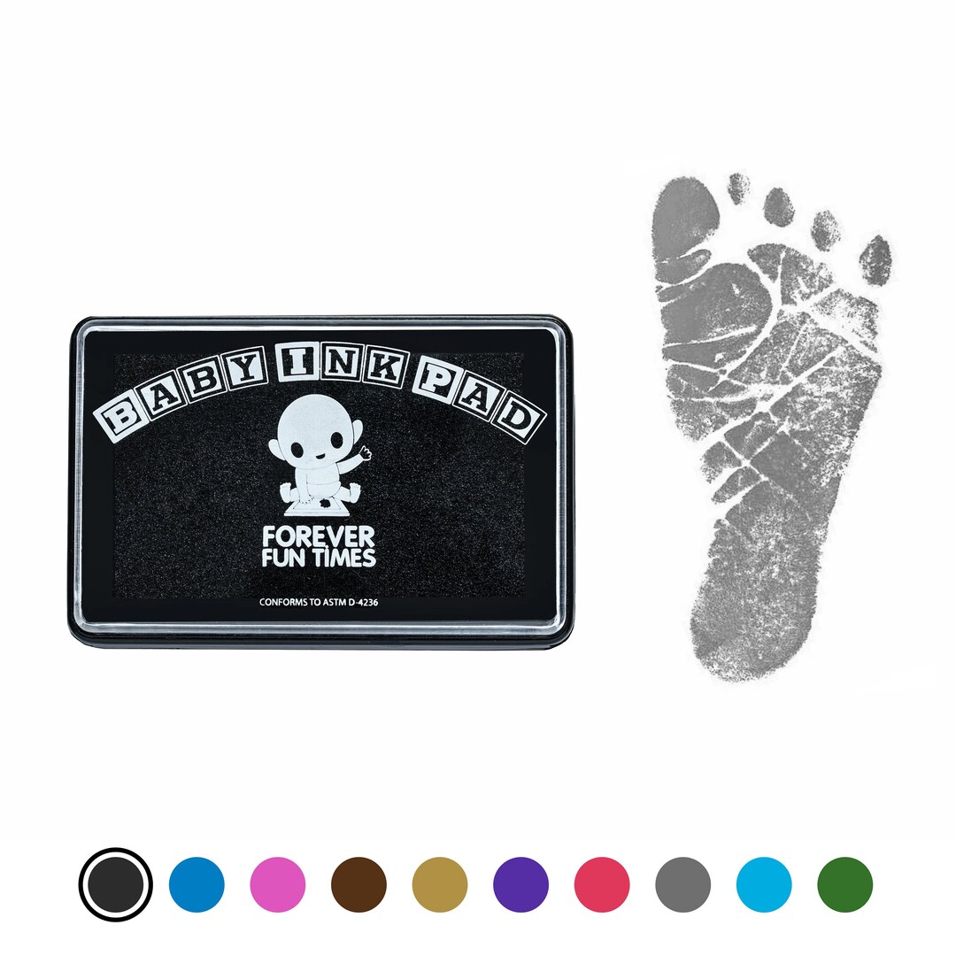 Baby Hand and Footprint Kit Get Hundreds of Detailed Prints With One