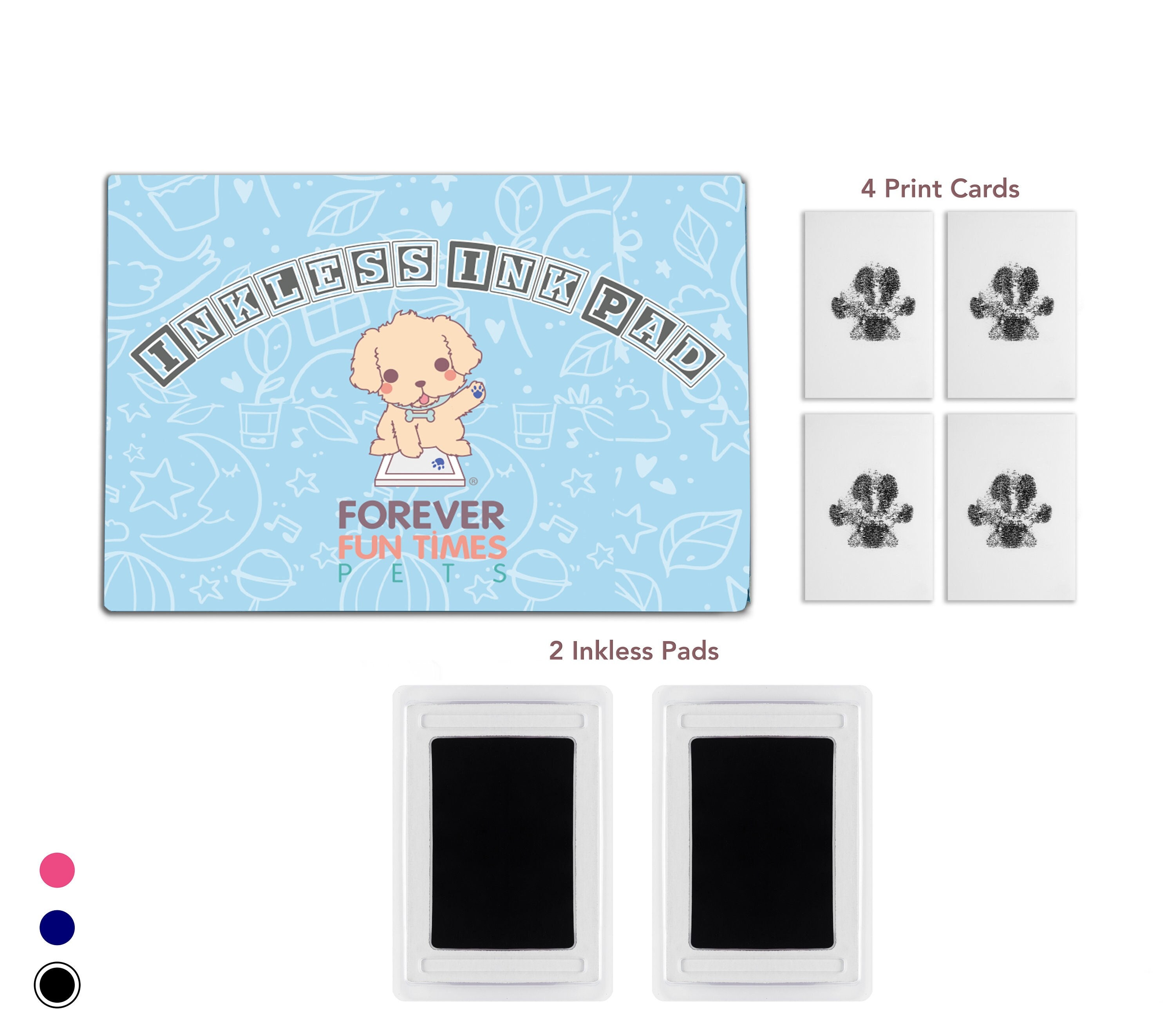 Dog ink pad top