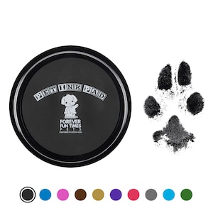 Easy-Clean Pet Paw Print Kit | Paw Print Pad | Non-Toxic Ink Pad for Pets
