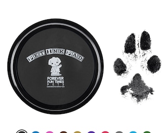 Easy-Clean Pet Paw Print Kit | Paw Print Pad | Non-Toxic Ink Pad for Pets