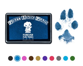 Easy-Clean Pet Paw Print Kit | Paw Print Pad | Non-Toxic Ink Pad for Pets