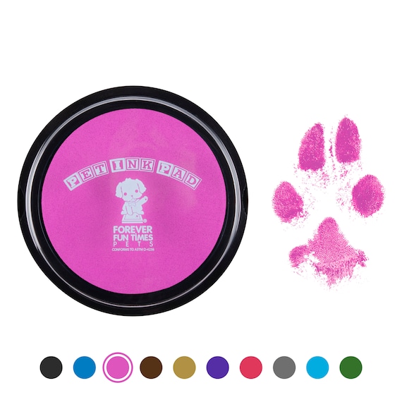 Easy-Clean Pet Paw Print Kit | Paw Print Pad | Non-Toxic Ink Pad for Pets