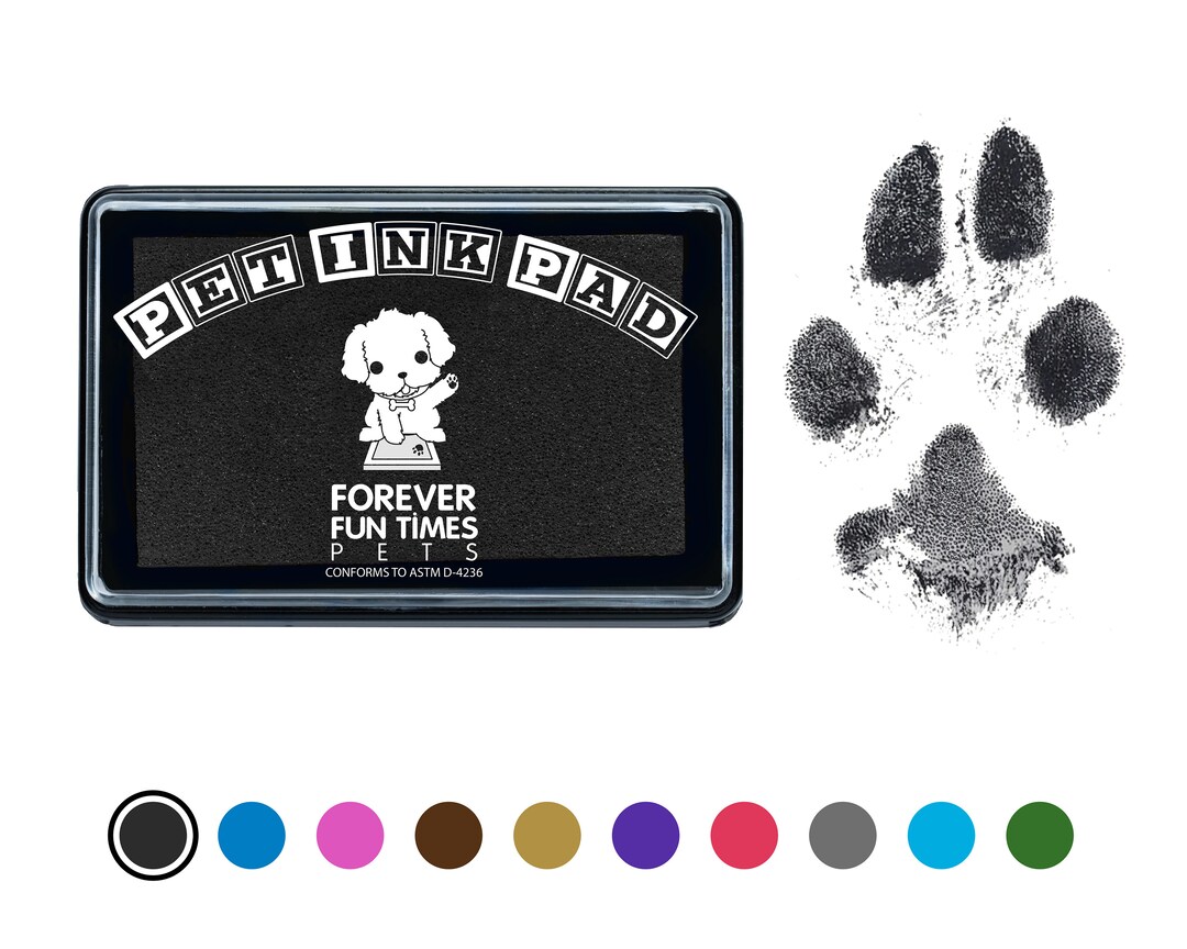 Buy Easy-clean Pet Paw Print Kit Paw Print Pad Non-toxic Ink