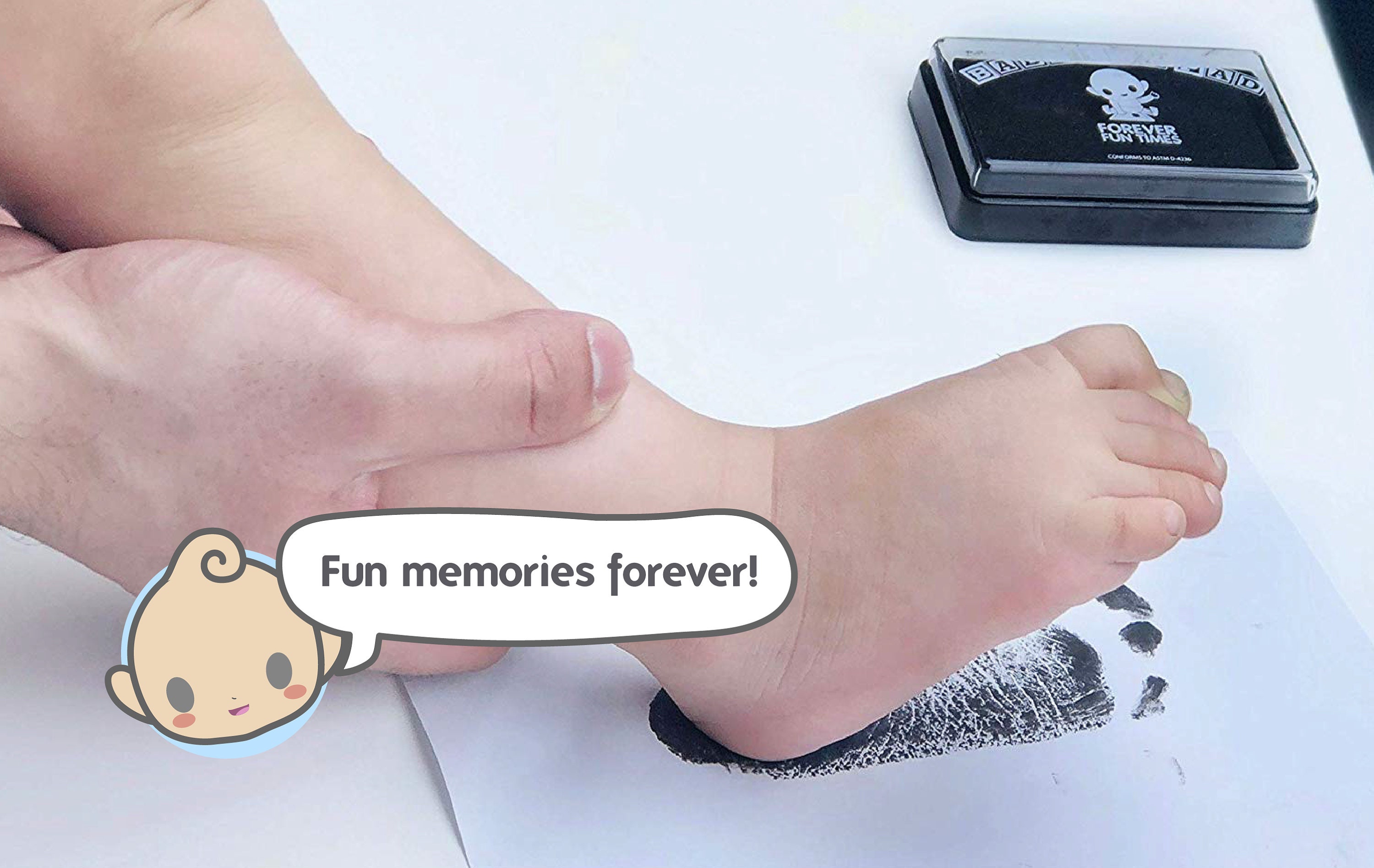 Baby Hand and Footprint Kit Get Hundreds of Detailed Prints Etsy