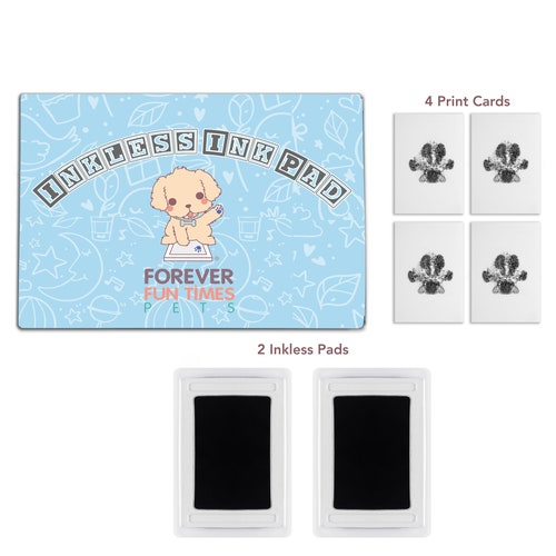 pet paw print kit ink