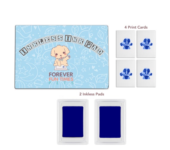 Ink pad for dog paw print
