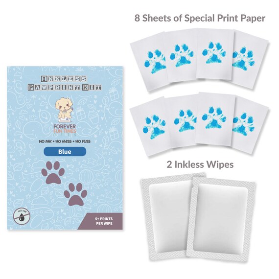 Inkless Pet Paw Print Kit Get Highquality Paw Prints With Etsy