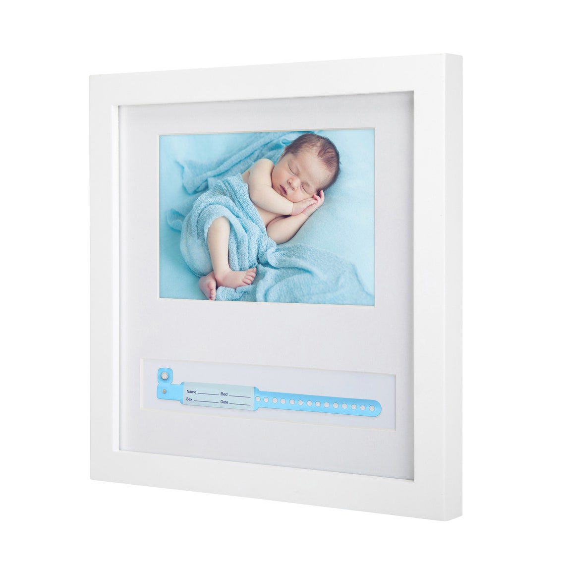 Baby Hospital ID Bracelet Firstyear Picture Frame Baby Etsy