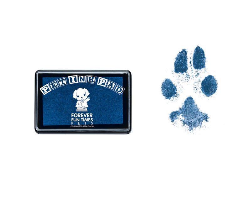 Easy-clean Pet Paw Print Kit Paw Print Pad Non-toxic Ink - Etsy UK