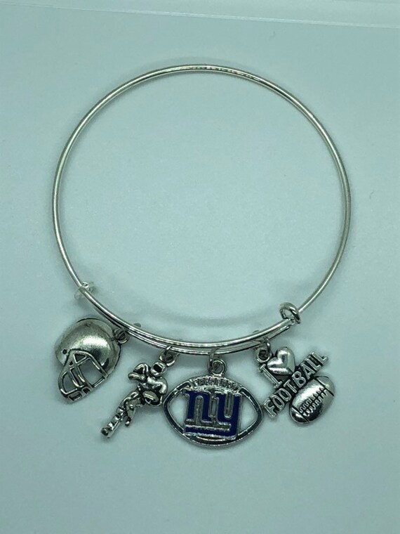 new york giants charm bracelet