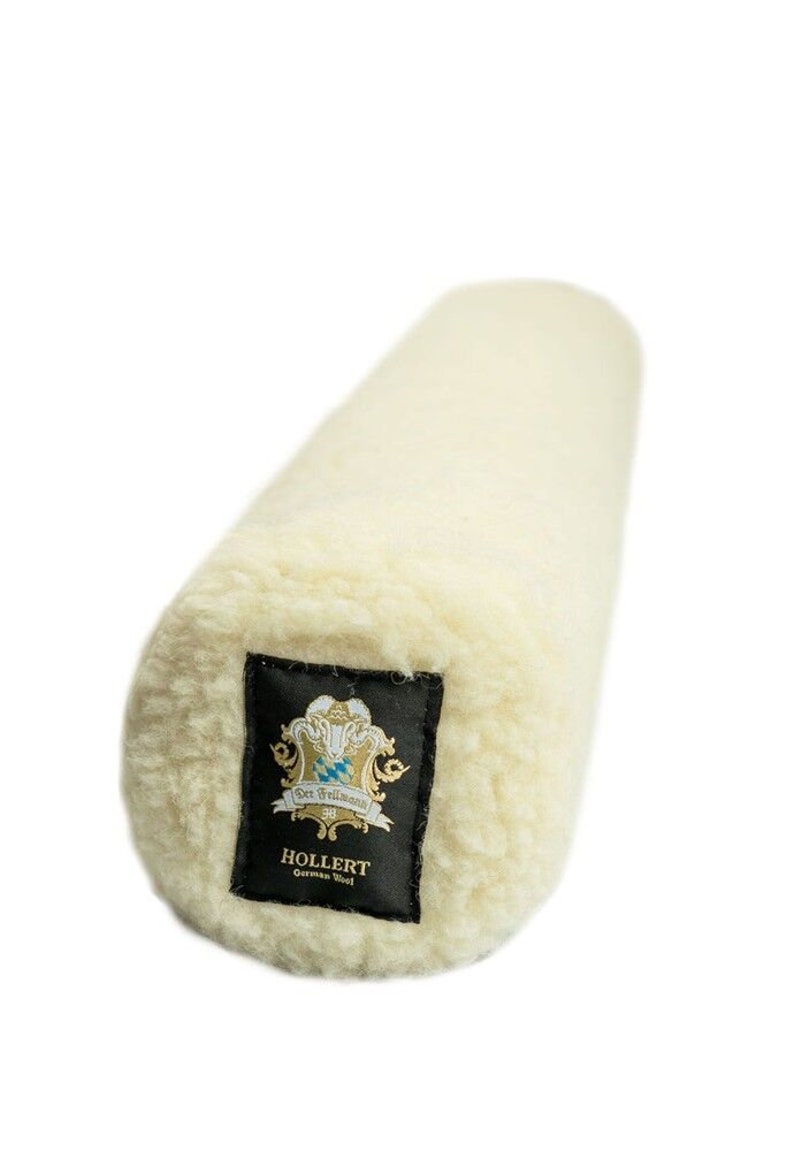 Hollert Merino Roll Pillow Filled With Buckwheat Hulls Yoga Pillow, Buckwheat, Natural Health