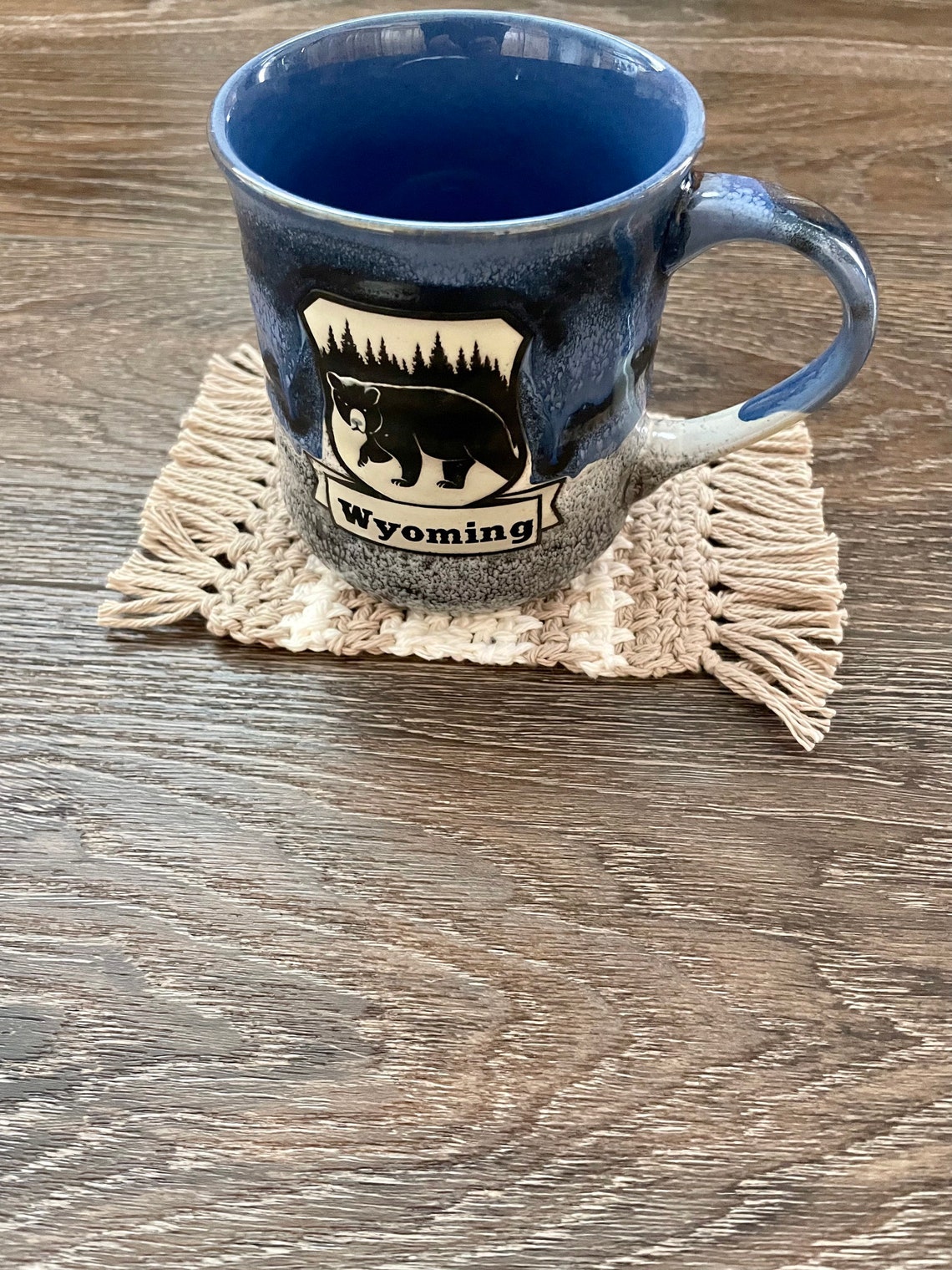 Mug Rug, Mug Rug Coaster, Mug Rug Mat, Cotton Coaster, Handmade ...