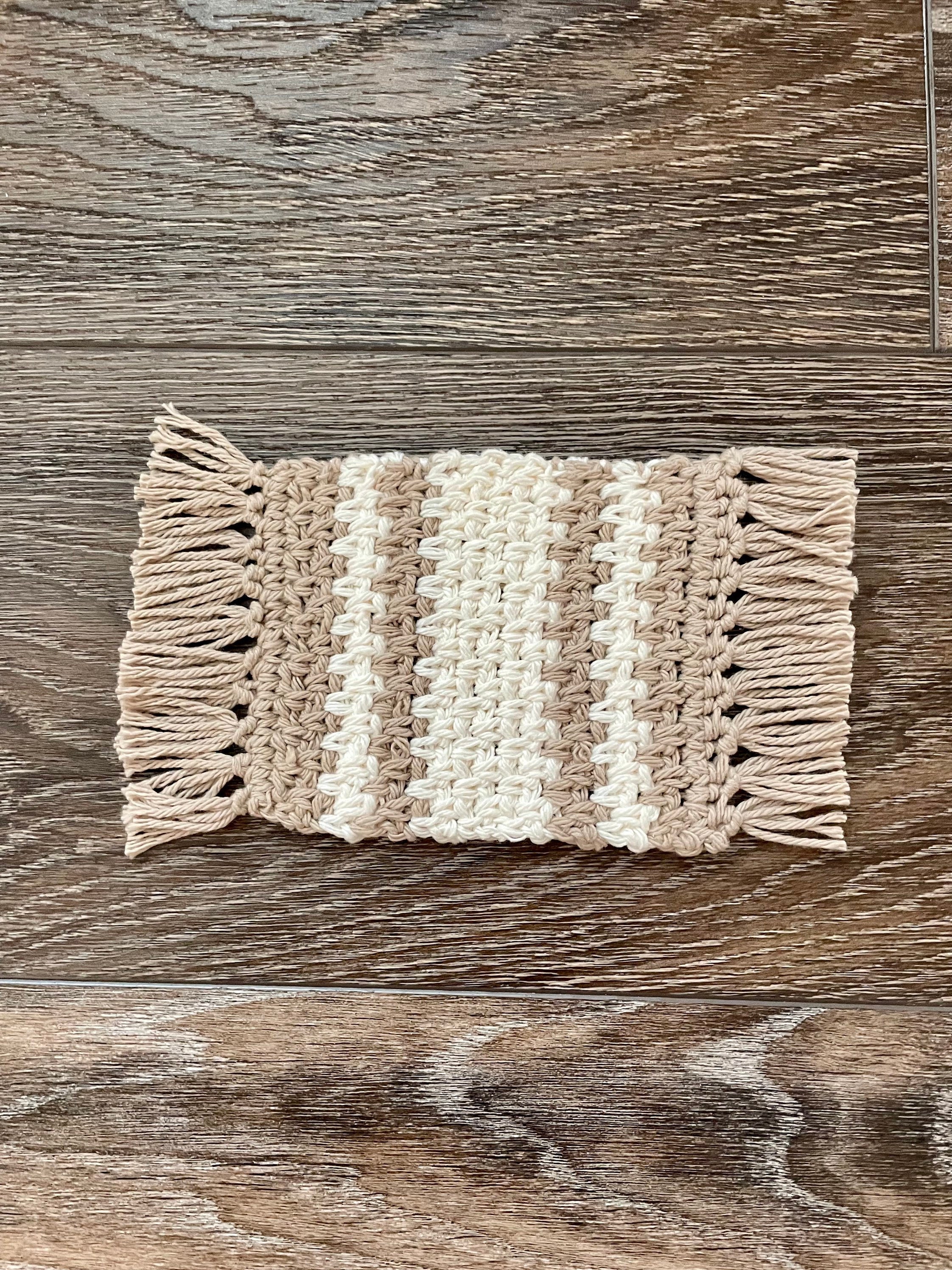Mug Rug, Mug Rug Coaster, Mug Rug Mat, Cotton Coaster, Handmade ...