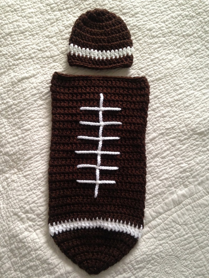 Football Baby Set Newborn Football Baby Football Outfit Etsy