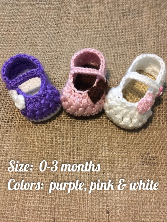 Newborn Slippers Newborn Girl Newborn Crochet - Etsy