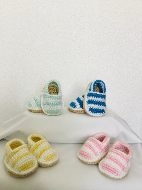 handmade baby booties