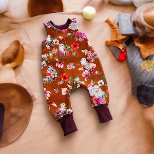 Barboteuse bébé filles hibou des neiges barboteuse costume hibiscus coffret cadeau filles naissance barboteuse costume barboteuse bébé vêtements automne salopette