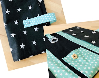 Changing bag "Stars & Hearts"