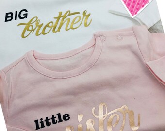 Longsleeve Shirt "Big / Little Brother" oder "Big / Little Sister", selbst gestalten