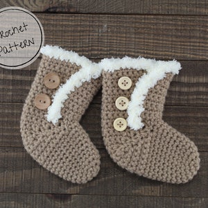 Crochet Snow Boot Gift Card Holder Pattern