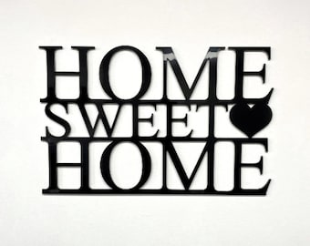 Home Sweet Home Sign | Gallery Wall | Wall Decoration | Realtor Gift | Housewarming Gift |