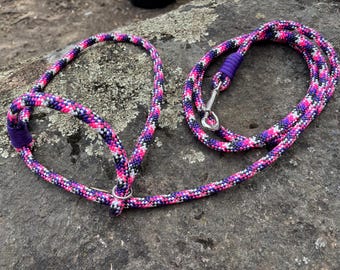 Clip tail livestock halter. Fully adjustable.