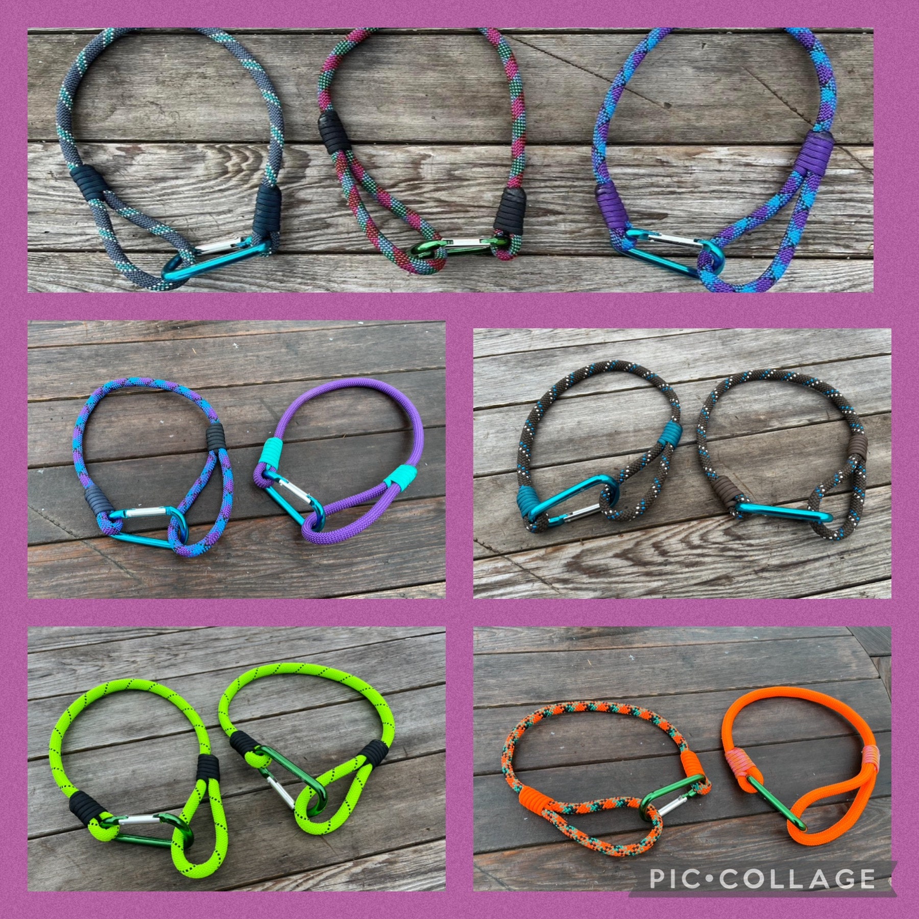 5 Handy Clip Ropes/bucket Straps - Etsy
